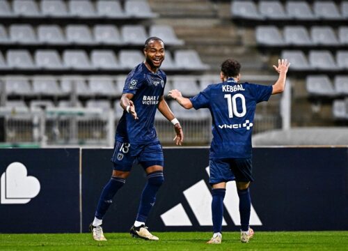 Yves Dabila buteur avec le Paris FC